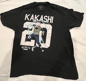 Herren T-Shirt Naruto's Kakashi schwarz - Bild 1 von 3