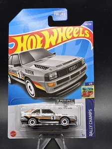 Audi Sport Quattro Rally Champs Zamac exclusivo de Walmart Hot Wheels 84 - Imagen 1 de 2