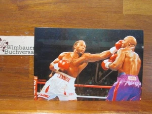 Original Autograph Lennox Lewis Box Champion /// Autogramm Autograph signiert si - Picture 1 of 3
