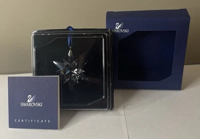 Swarovski Weihnachtsstern Stern Klein 2005 Christmas Ornament #681402 Open Box - Image 1 of 4