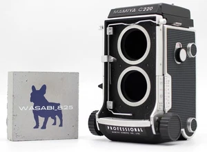 [COMO NUEVO] Cuerpo de cámara fotográfica profesional de formato medio TLR Mamiya C220 de JAPÓN - Imagen 1 de 24