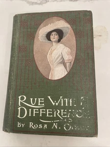Rue With A Difference, Rosa Nouchette Carey, 1st Edition, 1900, Good - Imagen 1 de 6