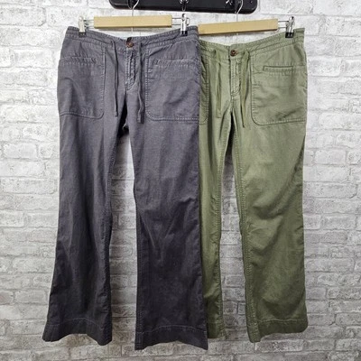 Lote de 2 Pantalones The North Face Lino Mujer 8  Foto 1 de 4
