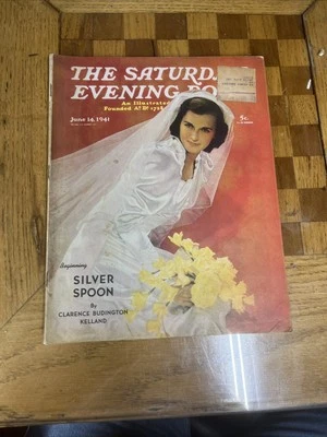 SATURDAY EVENING POST JUNE 14 1941 MCGUFFEY PEDAGOGUES BEAUFORT TRUCK DRIVERS - Image 1 of 2