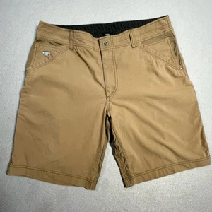 Pantaloncini Kuhl da uomo 36 outdoor escursionismo cargo utility performance pantaloncini da montagna - Foto 1 di 13