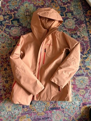 Chaqueta Marmot Mujer Grande Azul Gore Tex Con Capucha Esquí Nieve Shell Abrigo Exterior Foto 1 de 4