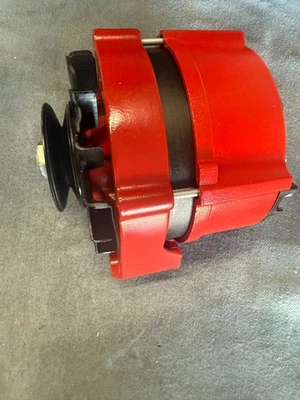 Red BMW Alternator 150 HIGH AMP 325 528 635 318 533 633 1985 91 GENERATOR - Image 1 of 3
