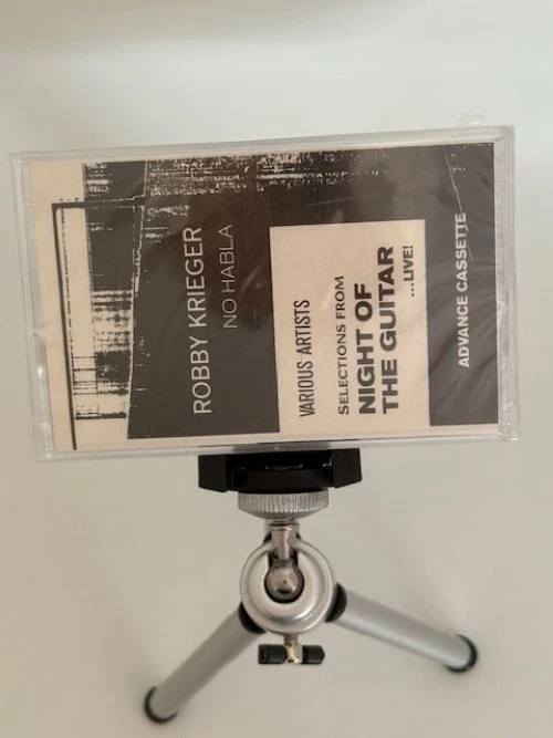 Robby Krieger No Habla Night Of The Guitar Advance Promo Sampler Cassette SEALED - Image 1 of 3