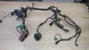 99-04 Ford Mustang AUTO 4.6L ECU PCM COMPUTER Wiring Harness OEM 2001 GT - Picture 1 of 11