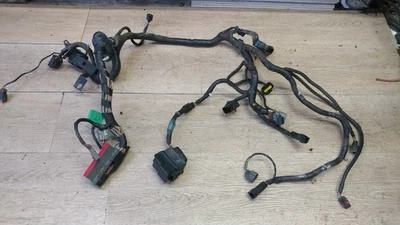 99-04 Ford Mustang AUTO 4.6L ECU PCM COMPUTER Wiring Harness OEM 2001 GT - Image 1 of 4