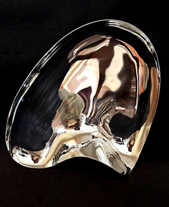 Georg Jensen Stainless Steel MCM amoeba wavy polished tray 14.5” x 12” x 3” - Picture 1 of 5