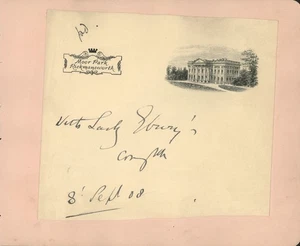 Vintage English Celebrity Autograph - Picture 1 of 1