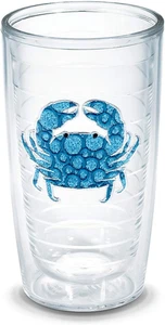 TERVIS Tumbler, 16-Ounce, "Blue Crab" - Picture 1 of 12