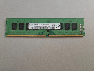 HYNIX 8GB 2RX8 PC4-2133P-UB0-10-HMA41GU6AFR8N-TF N0 AC-DESKTOP MEMORY - Image 1 of 4