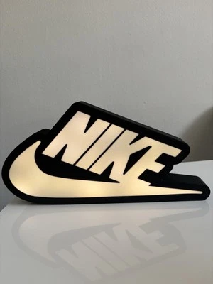 Jordan Nike Sign LED Light Box USB Powered Sign MJ Air | Mancave, Garage, Tick