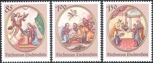 Liechtenstein 2006 Christmas/Greetings/Nativity/Angel/Donkey/Cattle 3v (n42414) - Picture 1 of 1