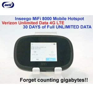 Routeur mobile Inseego MiFi 8000 4G LTE sans fil Wifi modem hotspot débloqué - Photo 1/6