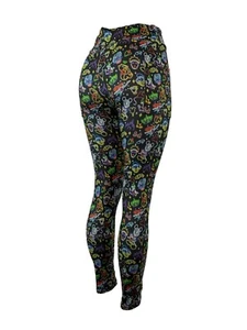 Neon Style Disney Characters Super Soft Leggings Capris or Shorts with Pockets! - Picture 1 of 20
