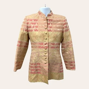 Chaqueta Blazer Paule Vasseur Mujer Talla 38 Sorbete De Colección Nueva Con Etiquetas - Imagen 1 de 10