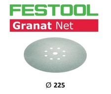 FESTOOL Netzschleifmittel Granat NET Gitter Ø 225mm StickFix VOC Lacke Spachtel