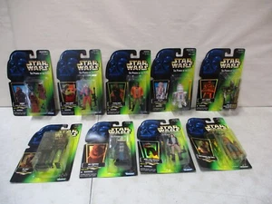 9 Star Wars POTF Figures with Jawa, R5-D4 - Picture 1 of 4