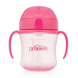 Doctor Brown's Soft Spout Trainer Sippy 6m+ Cup for Baby Girl/Boy - Picture 1 of 9