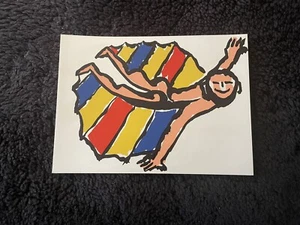 Alexander Calder Sandy’s Air Party 1975 Braniff DC8 62 Flying Colors Invitation - Picture 1 of 4