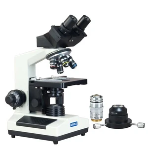 OMAX 40X-1600X Advanced Darkfield Binocular Compound Biological Microscope - Picture 1 of 8