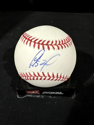 YOENIS CÉSPEDES FIRMADO ROMLB METS DE BÉISBOL, A's con certificado de autenticidad Foto 1 de 3