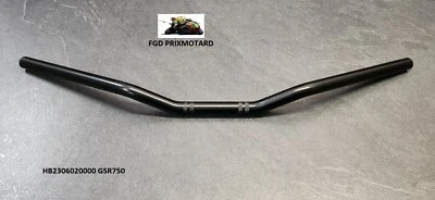 SUZUKI GSR 750 2011 2012 2013 2014 GUIDON ACIER NOIR TYPE ORIGINE - Photo 1/4