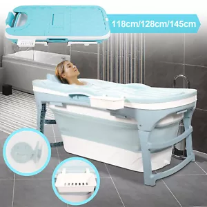 Bañera Adultos Spa Bañera Plegable Plegable 118/132/149cm Spa Baño - Imagen 1 de 11