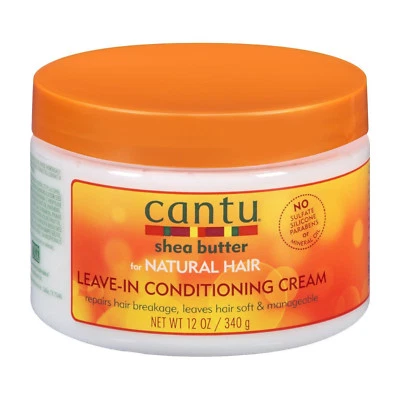 [CANTU] SHEA BUTTER FOR NATURAL HAIR LEAVE-IN CONDITIONING CREAM 12OZ - Image 1 of 2