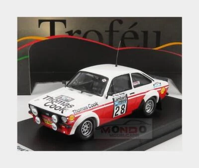 1:43 TROFEU Ford Escort Mkii #28 Rally Rac Lombard 1980 Van Der Merwe FRRUK78 - Immagine 1 di 2