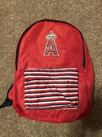 Los Angeles Angels MLB Red Backpack SGA NEW Cover