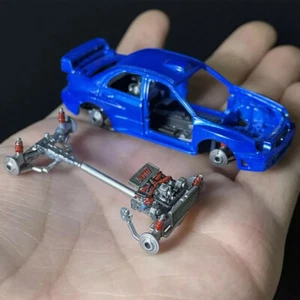 Herramienta de reparación de garaje de coche diorama 1/64 modelo taller mantenimiento escena accesorios - Imagen 1 de 21