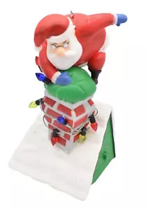 Hallmark Christmas Ornament 2021 Getting Too Old for This Funny Santa, Musical - Picture 1 of 3