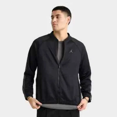 CHAQUETA CHÁNDAL AIR JORDAN ESSENTIALS PARA HOMBRE HF9339-010 NEGRA ANTRACITA M NUEVA CON ETIQUETAS Foto 1 de 4