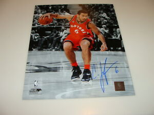 Toronto Raptors Corey Joseph Signed NBA Basketball 8x10 Autograph COA Picture