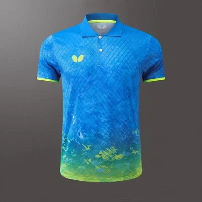 2024 New men's sports Tops table tennis wear tennis clothes badmint T-Shirts - Image 1 of 4