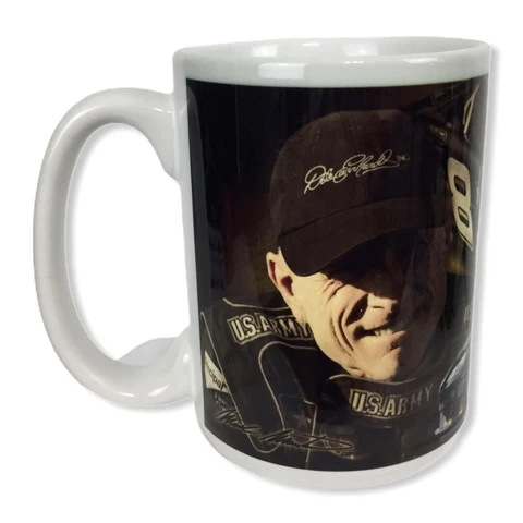 Mark Martin Cup Nascar US Army Coffee Mug 2008 Army Strong Cover