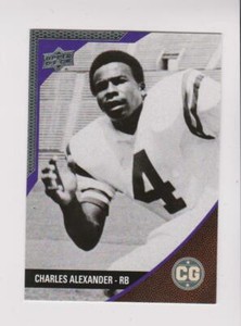 2014 Upper Deck Conference Greats #55 Charles Alexander card, LSU Tigers