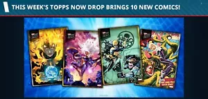 TOPPS MARVEL COLLECT TOPPS NOW DIGITAL APRIL 9 2025 SILVER ONLY! 10 CARD SET - Picture 1 of 1