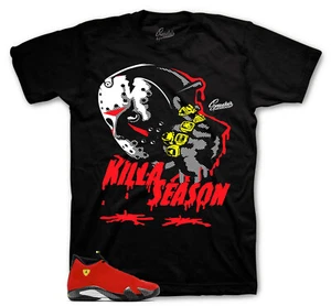 Shirt To Match Jordan 14 Challenge Red Outfit - Killa Season Shirt - Bild 1 von 1