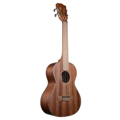 Kala 实心桃花心木男高音尤克里里纯色桃花心木带缎面饰面 — 第 1/4 张图片