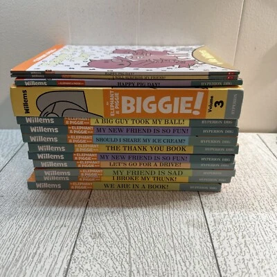 Mo Willems Elephant And Piggie Book Series Lot of 12 Books Paperback , Hardbooks Foto 1 de 4
