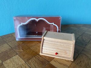 Brotkasten Bodo Hennig mit OVP Puppenstube Puppenhaus 1:12 dollhouse bread box
