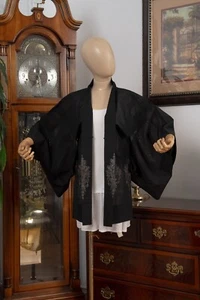 DEAR VANILLA JAPANESE KIMONO HAORI JACKET FOR WOMEN AUTHENTIC JAPAN MADE VINTAGE - Picture 1 of 8