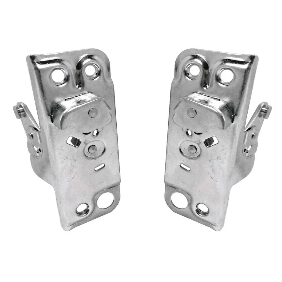 New Driver & Passenger Side Plated Door Latch Set For 55-59 Chevrolet GMC Pickup Foto 1 de 3