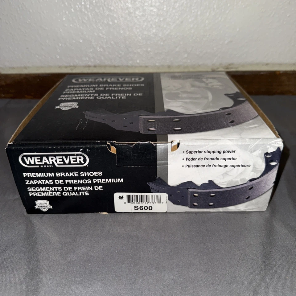 Zapatillas de freno Rr nuevas Carquest Wearever S600 1986-1995 Suzuki Samurai Foto 1 de 4