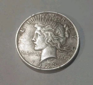 Peace Dollar 1923 - 90% Silber Dollar - Bild 1 von 2